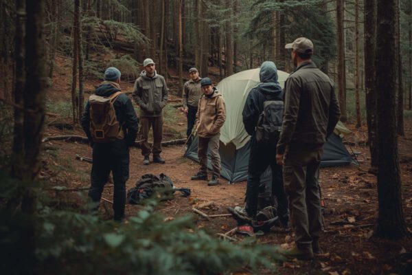 Survival Training bei Teambuilding in Berlin, Firmenfeier, Teambuilding Event