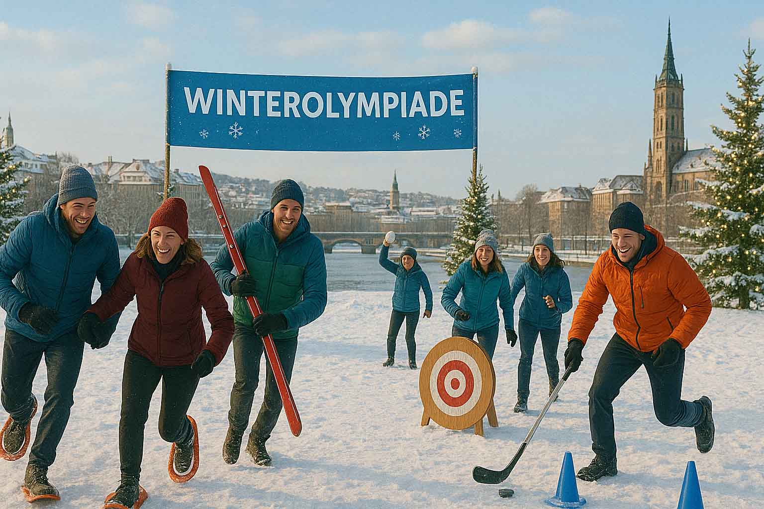 Winterolympiade Berlin, Teamevent, Firmenevent