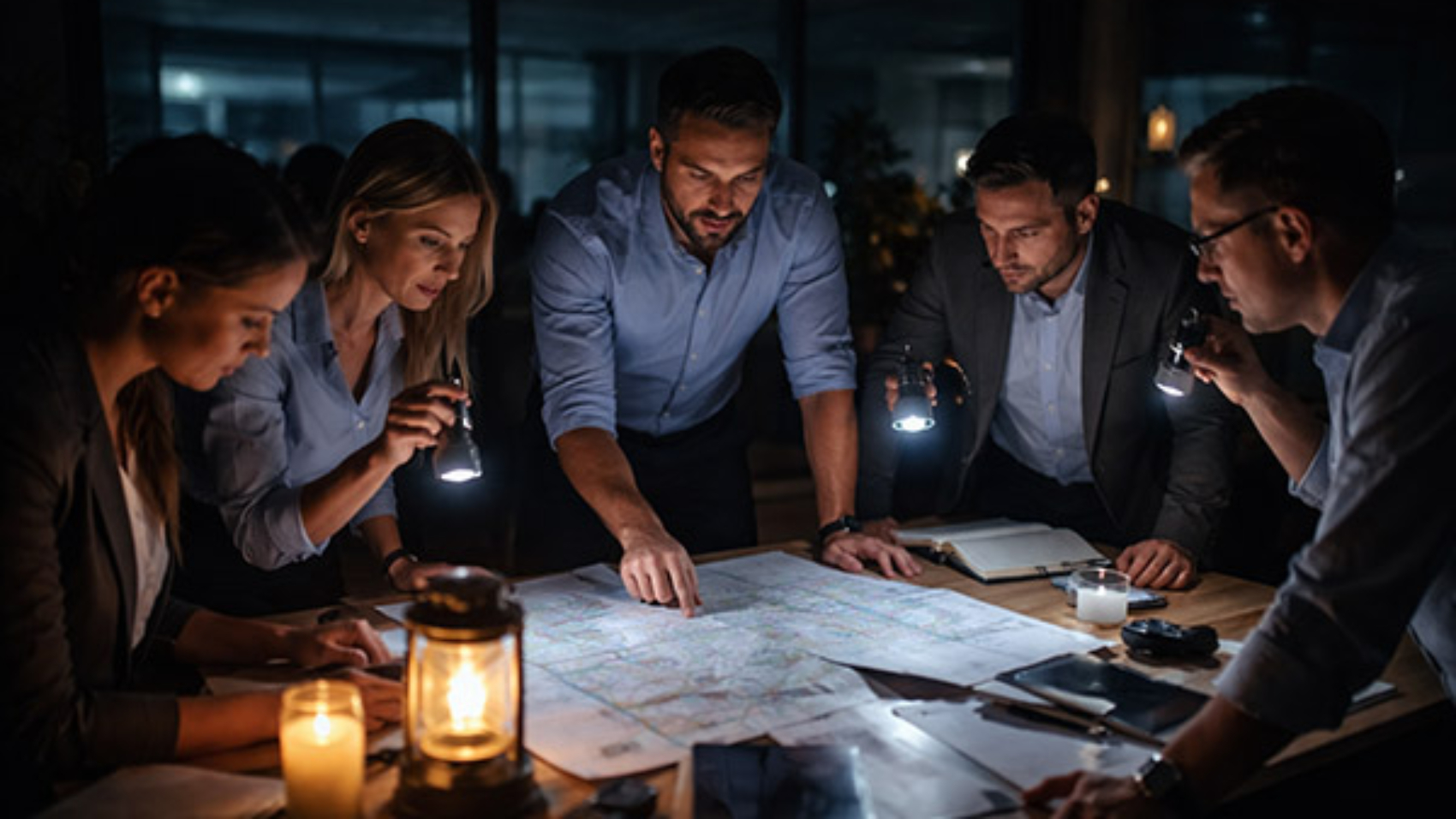 Blackout Training für Unternehmen in Berlin – Teambuilding unter realen Bedingungen