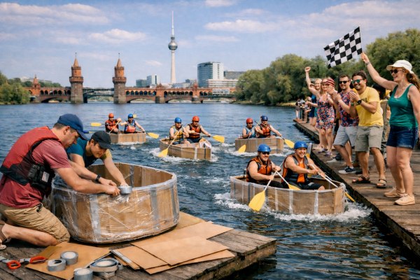 Boots Challenge Berlin, Teambuilding in Berlin