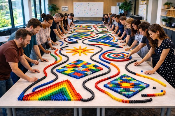 Dominoevent, Teambuilding in Berlin