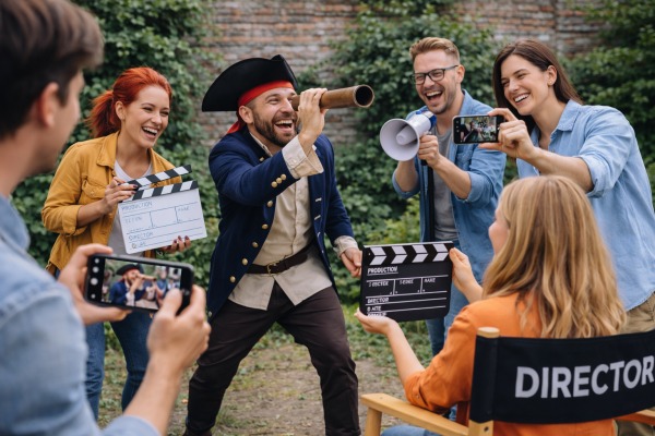 Mini Film drehen Berlin Firmenevent, Teambuilding in Berlin