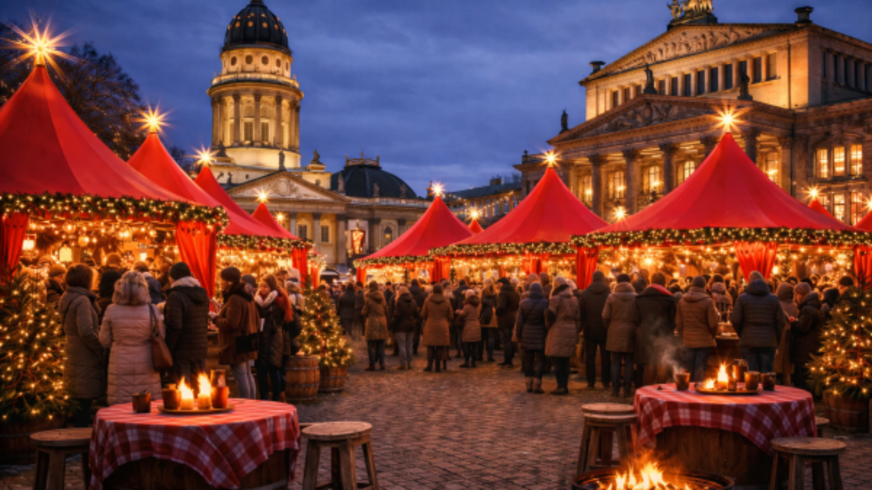 Mobiler Weihnachtsmarkt, Teambuilding in Berlin