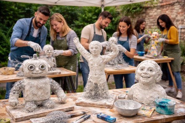 Skulpturenbau Berlin Firmenevent, Teambuilding in Berlin