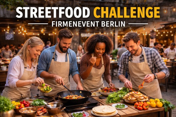 Streetfood Challenge, Teambuilding in Berlin