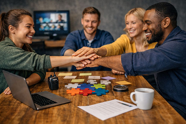 Teambuilding für Unternehmen – Zusammenarbeit im Team stärken