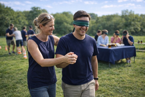 Teamchallenge der Sinne, Teambuilding in Berlin