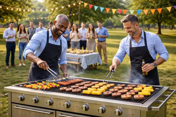 Teamgrillen, Teambuilding in Berlin
