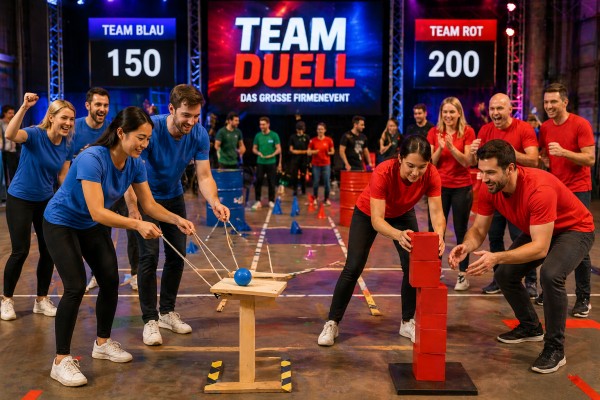 Teamduell Firmenevent Berlin, Teambuilding in Berlin