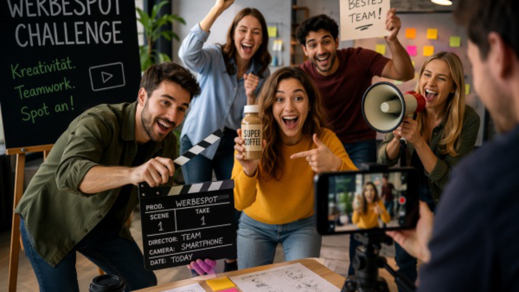 Werbespot Challenge, Teambuilding in Berlin