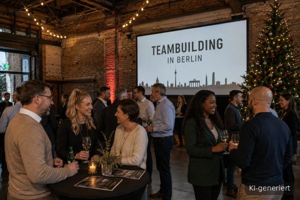 Weihnachtsfeier Teambuilding in Berlin