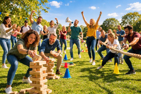 Firmenolympiade, Teambuilding in Berlin