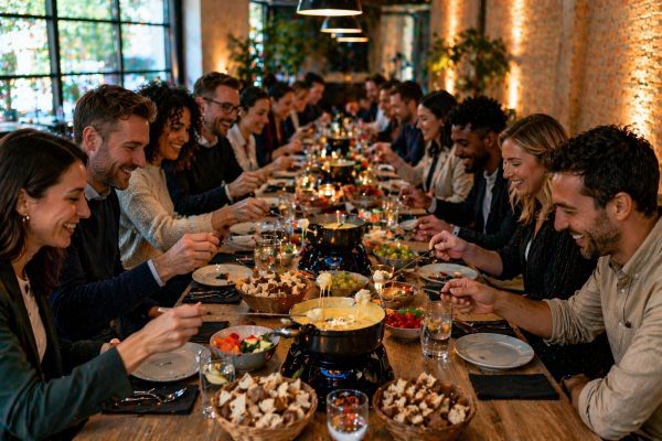 Käse Fondue Teamevent in Berlin, Teambuilding in Berlin