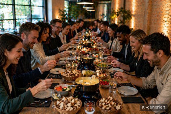 Käse Fondue Teamevent in Berlin, Teambuilding in Berlin
