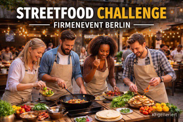 Streetfood Challenge, Teambuilding in Berlin